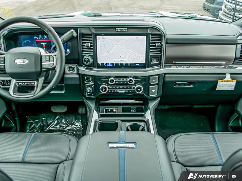 NEW 2026 Ford F-350 Super Duty Platinum Tremor - Argon Blue Metallic Exterior / BLACK ONYX/BLUE LEATHER Interior - $126,893 - Stock #E60017 - VIN 1FT8W3BM1TEC04574 - Photo 26