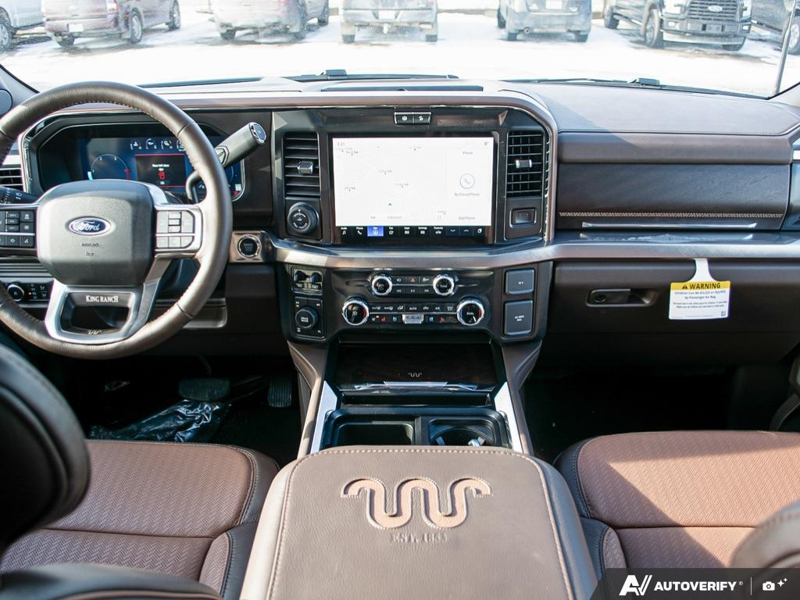 NEW 2026 Ford F-350 Super Duty King Ranch - Star White/marsh Grey Accent Exterior / JAVA LEATHER Interior - $124,937 - Stock #E60289 - VIN 1FT8W3BM9TED61950 - Photo 26