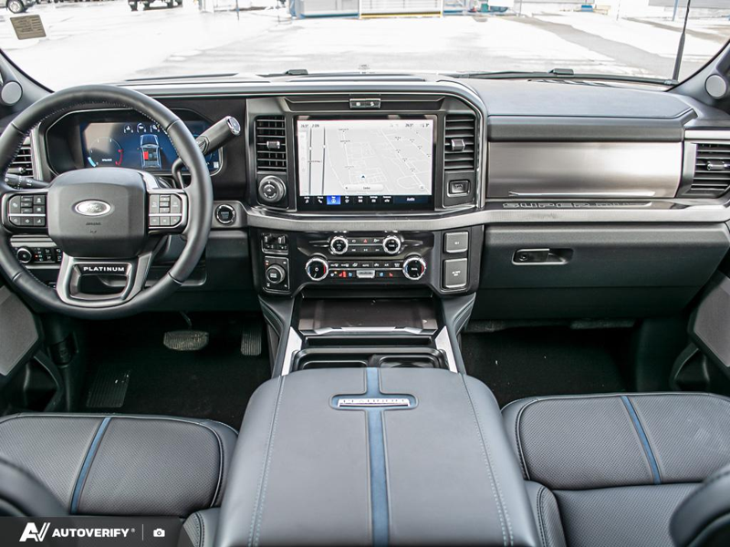 NEW 2026 Ford F-350 Super Duty Platinum - Agate Black Exterior / BLACK ONYX/BLUE LEATHER Interior - $115,261 - Stock #D60311 - VIN 1FT8W3BT6TED85081 - Photo 26