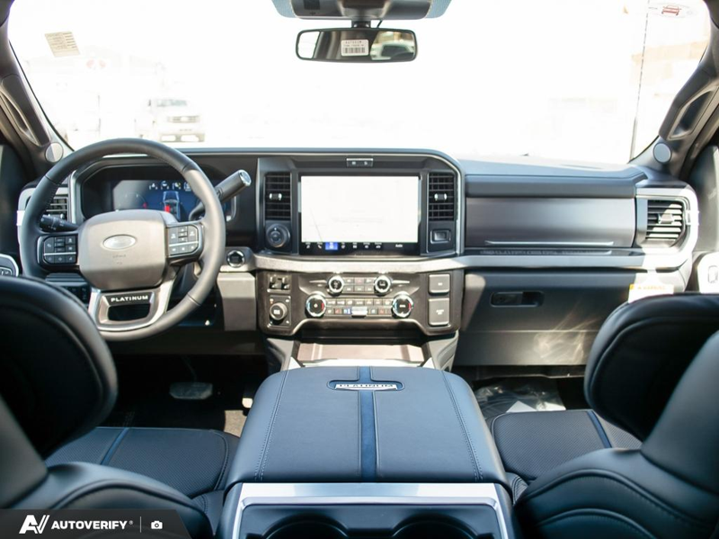 NEW 2026 Ford F-350 Super Duty Platinum - Agate Black Exterior / BLACK ONYX/BLUE LEATHER Interior - $118,435 - Stock #D60434 - VIN 1FT8W3BM6TEE29167 - Photo 26