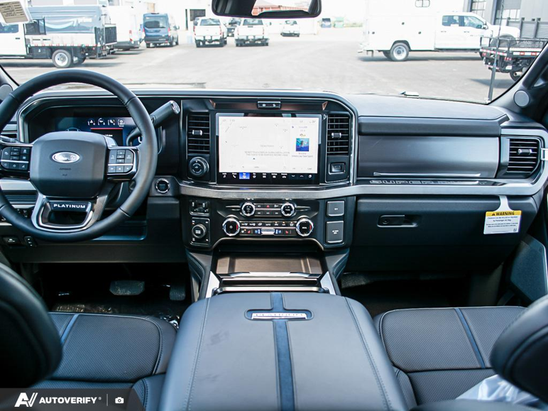 NEW 2026 Ford F-350 Super Duty Platinum - Argon Blue Metallic Exterior / BLACK ONYX/BLUE LEATHER Interior - $115,248 - Stock #D60599 - VIN 1FT8W3BT6TEE88940 - Photo 26
