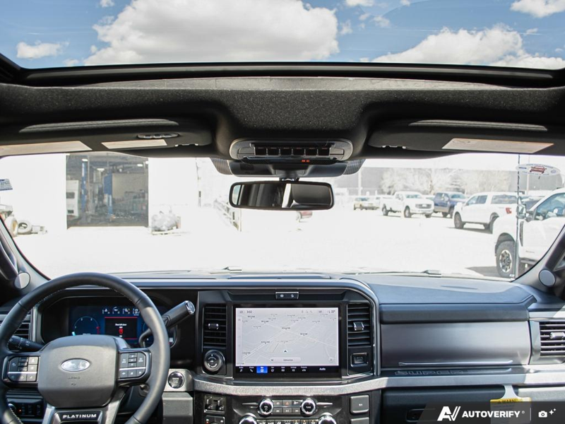 NEW 2026 Ford F-350 Super Duty Platinum Tremor - Agate Black Exterior / BLACK ONYX/BLUE LEATHER Interior - $128,853 - Stock #E60283 - VIN 1FT8W3BM8TED60496 - Photo 27