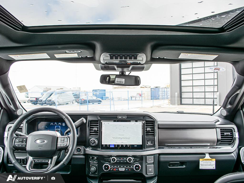 NEW 2026 Ford F-350 Super Duty Platinum - Star White Tri-Coat Exterior / BLACK ONYX/PLATINUM BLUE, UNIQUE PLATINUM LEATHER 40/CONSOLE/40 Interior - $123,675 - Stock #D60358 - VIN 1FT8W3BM1TEE07738 - Photo 27