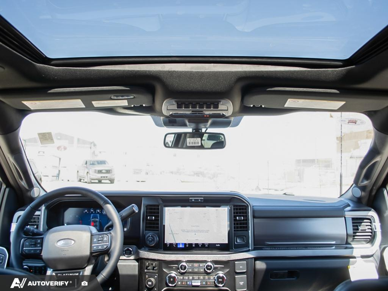 NEW 2026 Ford F-350 Super Duty Platinum - Agate Black Exterior / BLACK ONYX/BLUE LEATHER Interior - $118,435 - Stock #D60434 - VIN 1FT8W3BM6TEE29167 - Photo 27