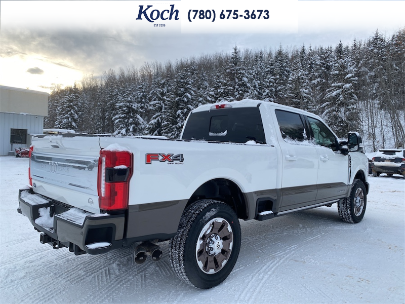 NEW 2026 Ford F-350 Super Duty King Ranch - Star White/marsh Grey Accent Exterior / JAVA LEATHER Interior - $119,768 - Stock #A26018 - VIN 1FT8W3BT8TED18353 - Photo 2