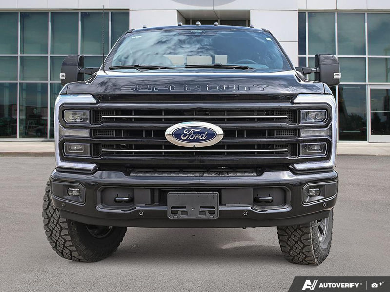 NEW 2026 Ford F-350 Super Duty Platinum Tremor - Agate Black Exterior / BLACK ONYX/BLUE LEATHER Interior - $128,953 - Stock #E60443 - VIN 1FT8W3BM7TED99614 - Photo 2