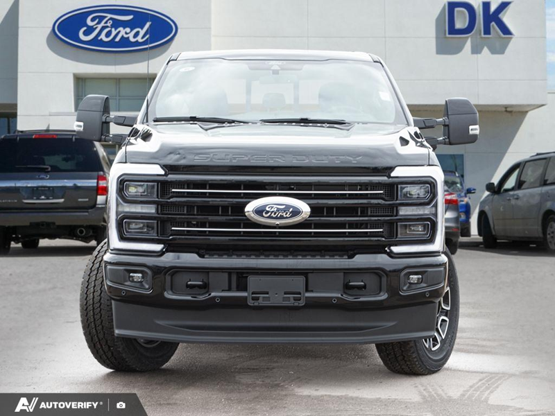 NEW 2026 Ford F-350 Super Duty Platinum - Agate Black Exterior / BLACK ONYX/BLUE LEATHER Interior - $118,435 - Stock #D60306 - VIN 1FT8W3BM5TED97599 - Photo 2