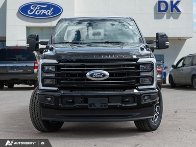 NEW 2026 Ford F-350 Super Duty Platinum - Agate Black Exterior - $114,161 - Stock #D60436 - VIN 1FT8W3BT6TEE26681