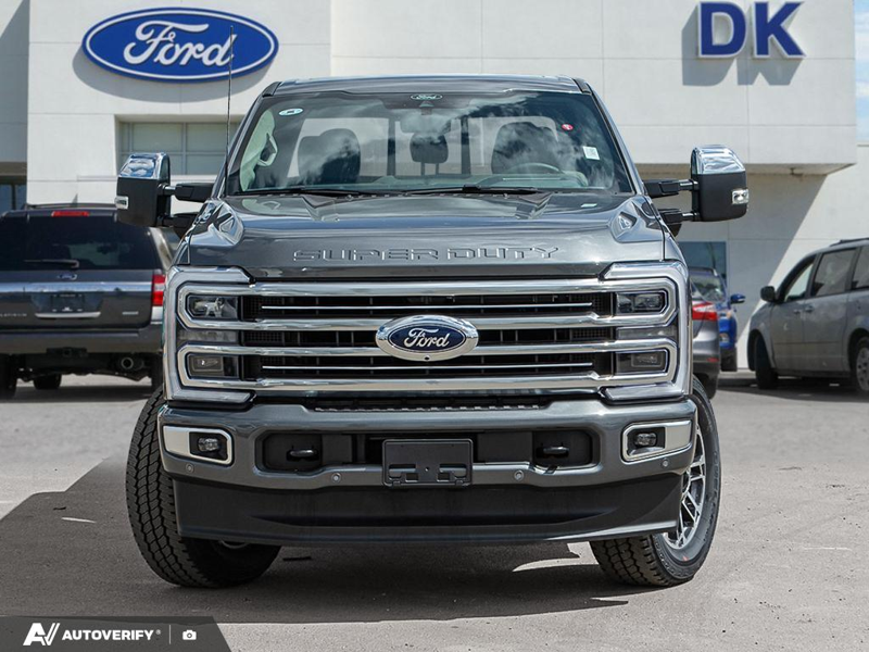 NEW 2026 Ford F-350 Super Duty Platinum - Carbonized Grey Metallic Exterior / SMOKED TRUFFLE LEATHER Interior - $123,306 - Stock #D60451 - VIN 1FT8W3BM2TEE31708 - Photo 2