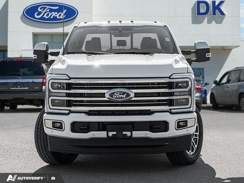 NEW 2026 Ford F-350 Super Duty Platinum - Star White Tri-Coat Exterior / SMOKED TRUFFLE LEATHER Interior - $123,937 - Stock #D60725 - VIN 1FT8W3BM5TEE98755 - Photo 2
