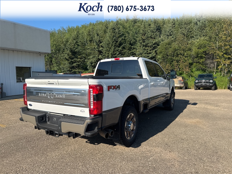 NEW 2026 Ford F-350 Super Duty King Ranch - Star White/marsh Grey Accent Exterior / JAVA LEATHER Interior - $110,005 - Stock #A26018 - VIN 1FT8W3BT8TED18353 - Photo 2
