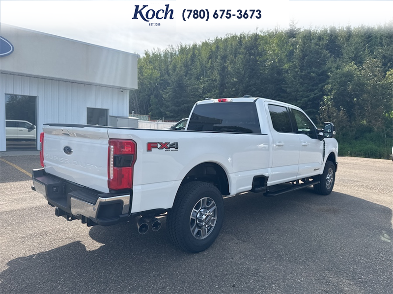 NEW 2026 Ford F-350 Super Duty Lariat - Star White Tri-Coat Exterior / BAJA, FRONT ACTIVEX TRIMMED 40/CONSOLE/40 SEATS Interior - $116,478 - Stock #A26239 - VIN 1FT8W3BT8TEF40116 - Photo 2