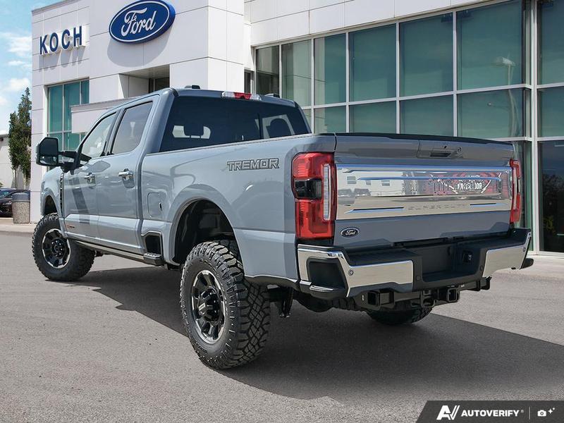 NEW 2026 Ford F-350 Super Duty King Ranch Tremor - Glacier Gray Exterior / JAVA LEATHER Interior - $129,017 - Stock #E60626 - VIN 1FT8W3BMXTEE28670 - Photo 4