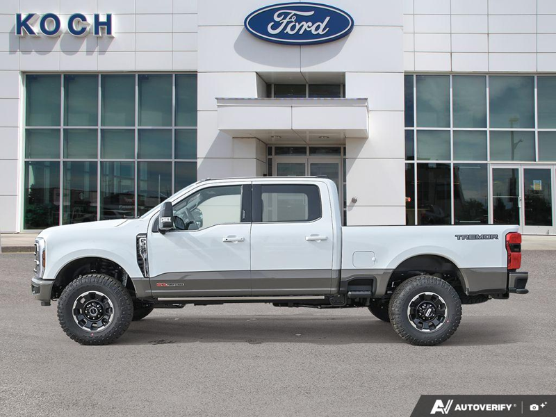 NEW 2026 Ford F-350 Super Duty King Ranch Tremor - Star White/marsh Grey Accent Exterior / JAVA LEATHER Interior - $127,842 - Stock #E60354 - VIN 1FT8W3BM4TED76839 - Photo 3