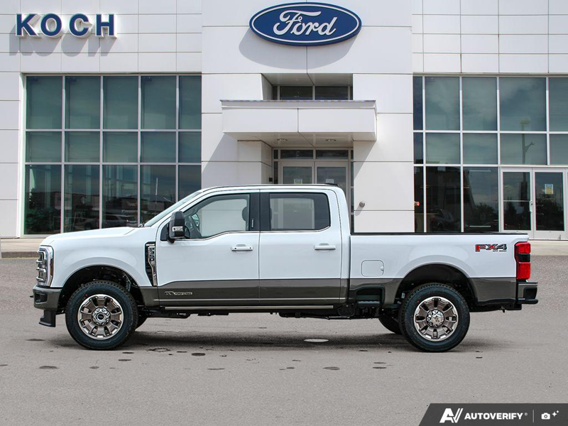 NEW 2026 Ford F-350 Super Duty King Ranch - Oxford White/marsh Grey Exterior / JAVA LEATHER Interior - $111,676 - Stock #E60467 - VIN 1FT8W3BT1TEE00845 - Photo 3