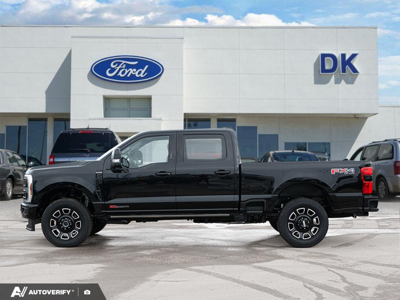 NEW 2026 Ford F-350 Super Duty Platinum - Agate Black Exterior / BLACK ONYX/BLUE LEATHER Interior - $118,435 - Stock #D60306 - VIN 1FT8W3BM5TED97599 - Photo 3
