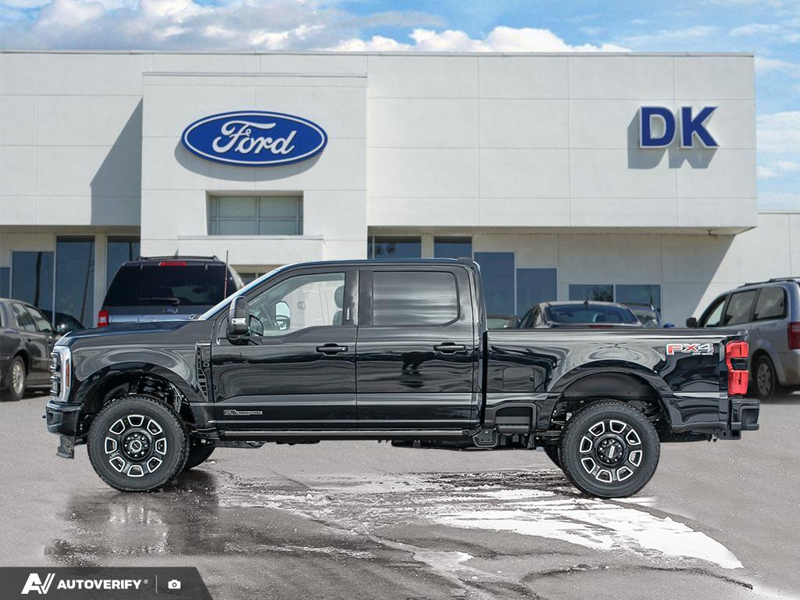 NEW 2026 Ford F-350 Super Duty Platinum - Agate Black Exterior / BLACK ONYX/BLUE LEATHER Interior - $115,261 - Stock #D60311 - VIN 1FT8W3BT6TED85081 - Photo 3