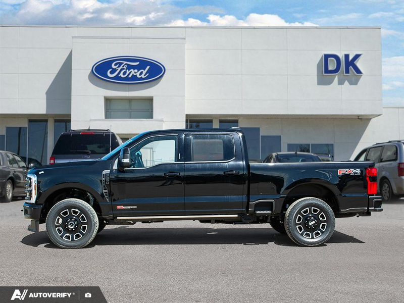 NEW 2026 Ford F-350 Super Duty Platinum - Agate Black Exterior / BLACK ONYX/BLUE LEATHER Interior - $118,435 - Stock #D60434 - VIN 1FT8W3BM6TEE29167 - Photo 3