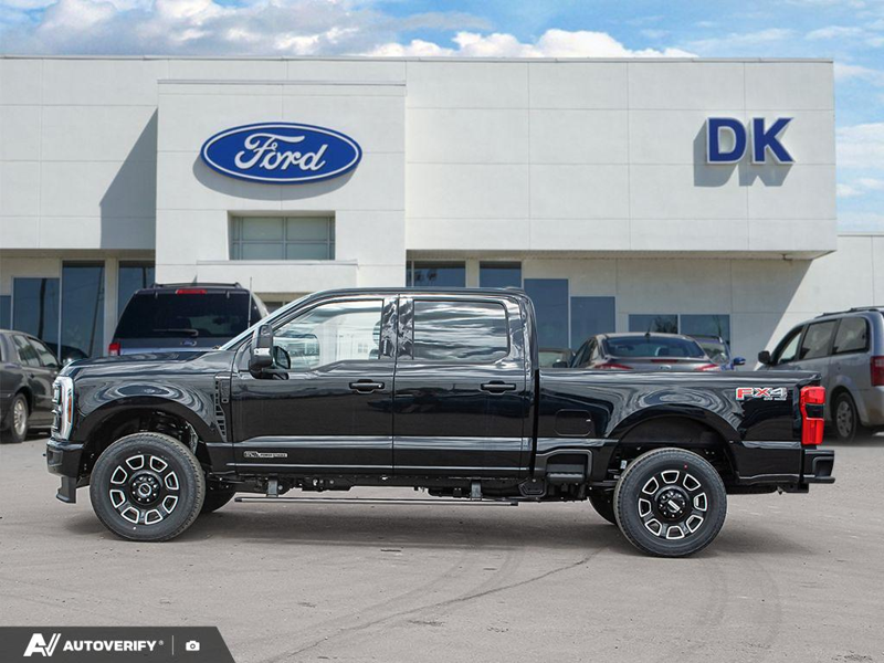 NEW 2026 Ford F-350 Super Duty Platinum - Agate Black Exterior / BLACK ONYX/BLUE LEATHER Interior - $114,915 - Stock #D60436 - VIN 1FT8W3BT6TEE26681 - Photo 3