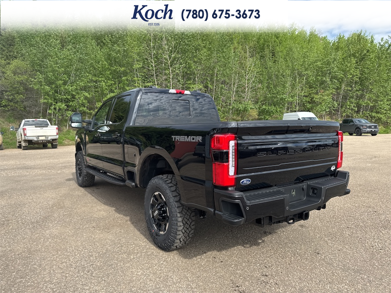 NEW 2026 Ford F-350 Super Duty Platinum - Agate Black Exterior / BLACK LEATHER Interior - $132,554 - Stock #A26127 - VIN 1FT8W3BM7TEE05945 - Photo 3