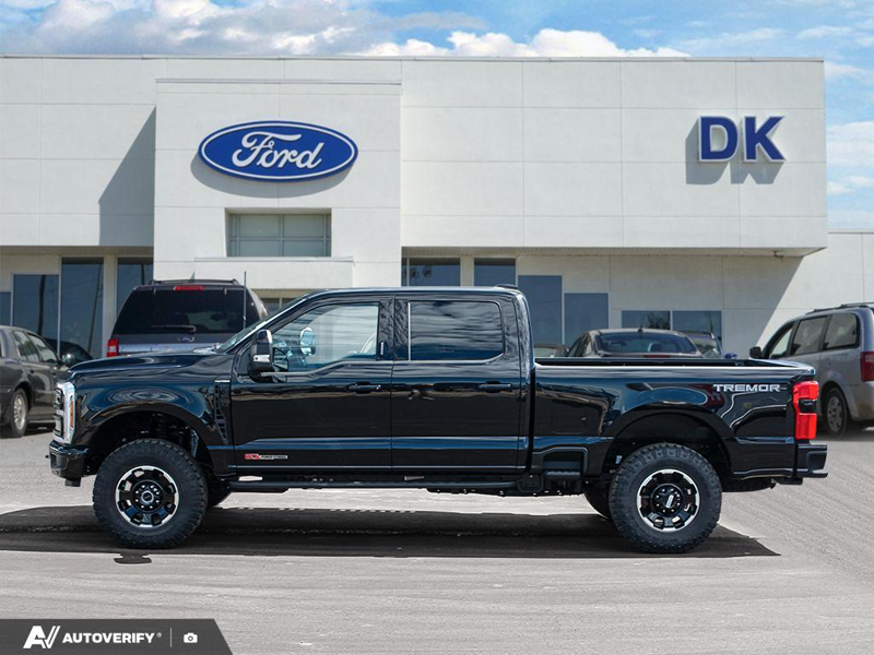 NEW 2026 Ford F-350 Super Duty Platinum - Agate Black Metallic Exterior / BLACK ONYX/PLATINUM BLUE, UNIQUE PLATINUM LEATHER 40/CONSOLE/40 Interior - $122,340 - Stock #D60703 - VIN 1FT8W3BM4TED65193 - Photo 3