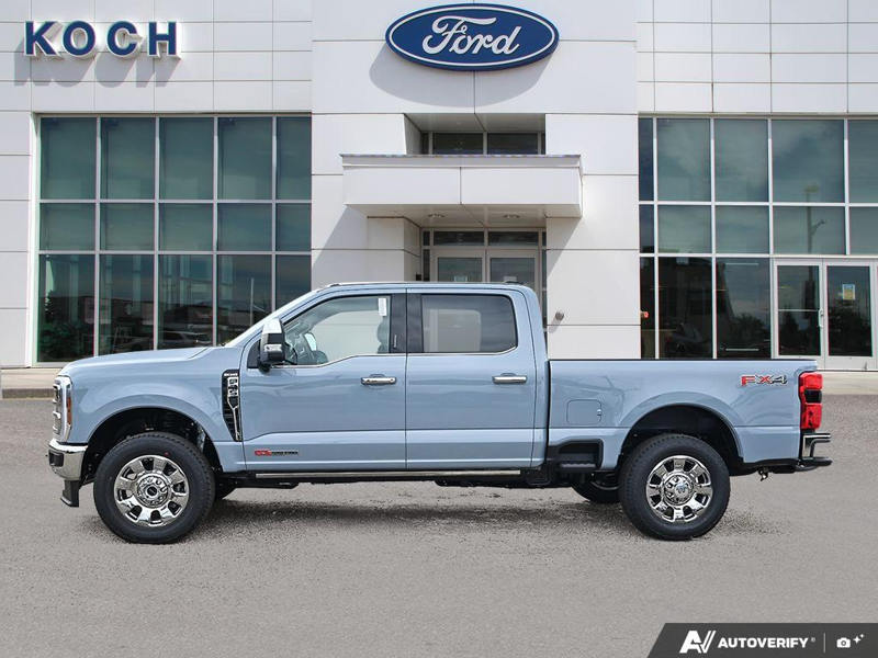 NEW 2026 Ford F-350 Super Duty King Ranch - Glacier Gray Exterior / JAVA LEATHER Interior - $122,531 - Stock #E60948 - VIN 1FT8W3BM6TEE96111 - Photo 3