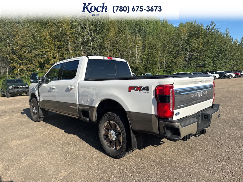 NEW 2026 Ford F-350 Super Duty King Ranch - Star White/marsh Grey Accent Exterior / JAVA LEATHER Interior - $110,005 - Stock #A26018 - VIN 1FT8W3BT8TED18353 - Photo 3