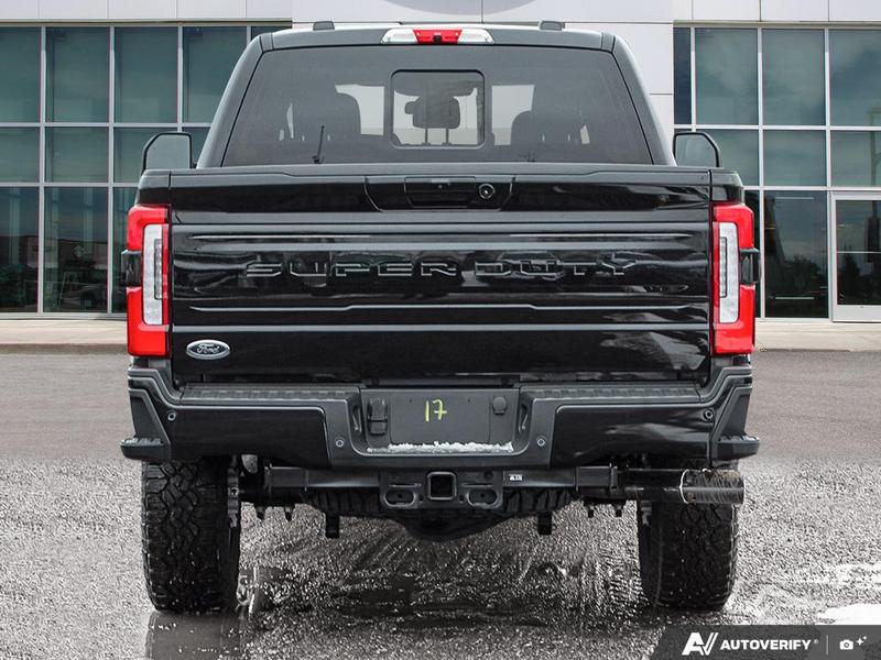 NEW 2026 Ford F-350 Super Duty Platinum Tremor - Agate Black Exterior / BLACK ONYX/BLUE LEATHER Interior - $128,953 - Stock #E60443 - VIN 1FT8W3BM7TED99614 - Photo 5