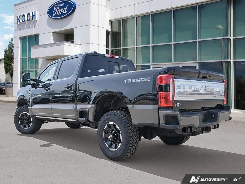 NEW 2026 Ford F-350 Super Duty King Ranch Tremor - Agate Black/marsh Grey Accent Exterior / JAVA LEATHER Interior - $128,892 - Stock #E60394 - VIN 1FT8W3BM0TED77504 - Photo 4