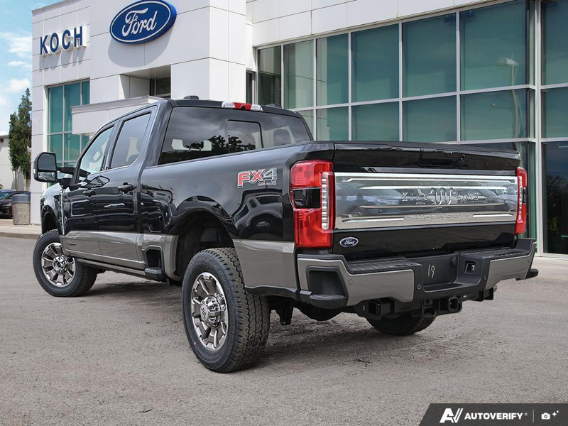NEW 2026 Ford F-350 Super Duty King Ranch - Agate Black/marsh Grey Accent Exterior / JAVA LEATHER Interior - $118,862 - Stock #E60468 - VIN 1FT8W3BT3TEE05660 - Photo 4