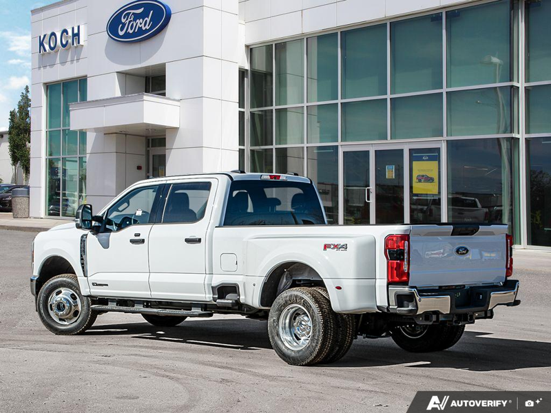 NEW 2026 Ford F-350 Super Duty XLT DRW - Oxford White Exterior / MEDIUM DARK SLATE CLOTH Interior - $97,219 - Stock #E60466 - VIN 1FT8W3DT3TEE00083 - Photo 4