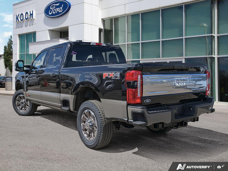 NEW 2026 Ford F-350 Super Duty King Ranch - Agate Black/marsh Grey Accent Exterior / JAVA LEATHER Interior - $118,936 - Stock #E60649 - VIN 1FT8W3BM1TEE28377 - Photo 4