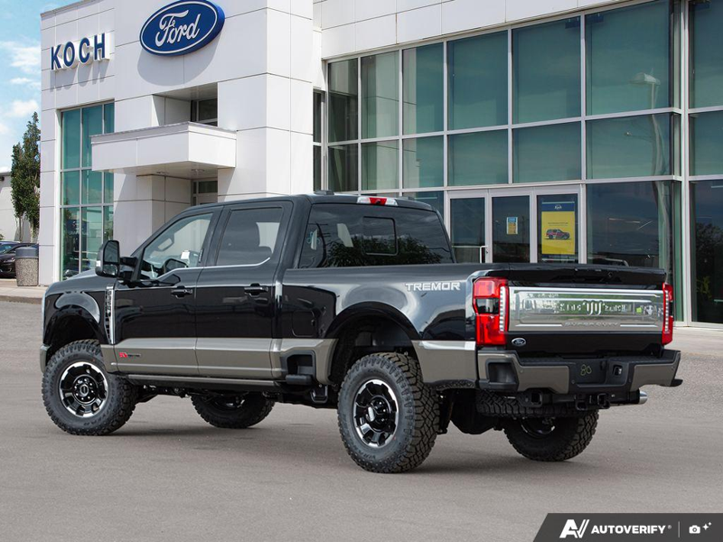 NEW 2026 Ford F-350 Super Duty King Ranch Tremor - Agate Black/marsh Grey Accent Exterior / JAVA LEATHER Interior - $129,017 - Stock #E60630 - VIN 1FT8W3BM8TEE24455 - Photo 4