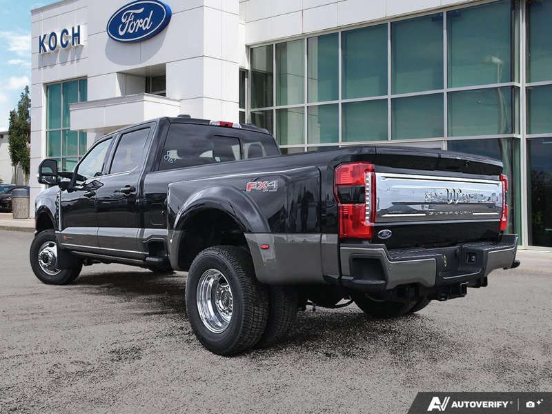 NEW 2026 Ford F-350 Super Duty King Ranch DRW - Agate Black/marsh Grey Accent Exterior / JAVA LEATHER Interior - $127,903 - Stock #E60579 - VIN 1FT8W3DMXTEE36829 - Photo 4