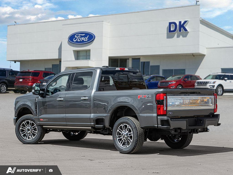 NEW 2026 Ford F-350 Super Duty Platinum - Carbonized Grey Metallic Exterior / SMOKED TRUFFLE LEATHER Interior - $121,995 - Stock #D60451 - VIN 1FT8W3BM2TEE31708 - Photo 4