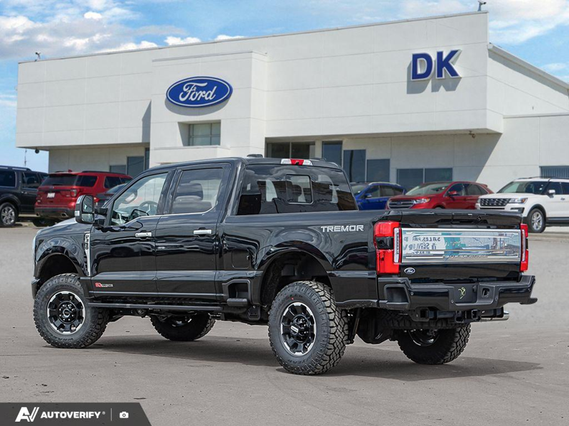NEW 2026 Ford F-350 Super Duty Platinum - Agate Black Exterior / SMOKED TRUFFLE LEATHER Interior - $126,317 - Stock #D60574 - VIN 1FT8W3BM7TED82991 - Photo 4