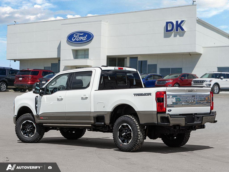 NEW 2026 Ford F-350 Super Duty King Ranch - Star White/marsh Grey Accent Exterior / JAVA LEATHER Interior - $124,176 - Stock #D60485 - VIN 1FT8W3BM0TED84713 - Photo 4