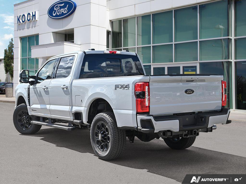 NEW 2026 Ford F-350 Super Duty Lariat - Avalanche Exterior / BLACK ONYX ACTIVEX Interior - $113,372 - Stock #E60756 - VIN 1FT8W3BT1TEE76422 - Photo 4