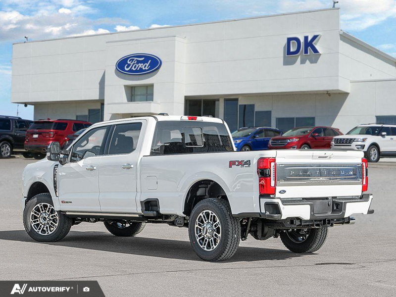 NEW 2026 Ford F-350 Super Duty Platinum - Star White Tri-Coat Exterior / SMOKED TRUFFLE LEATHER Interior - $123,937 - Stock #D60725 - VIN 1FT8W3BM5TEE98755 - Photo 4