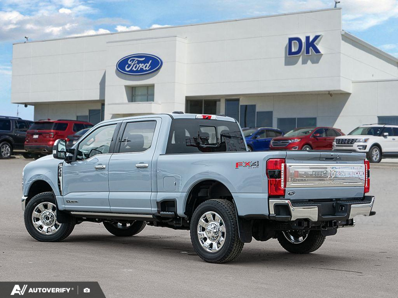 NEW 2026 Ford F-350 Super Duty King Ranch - Glacier Grey Metallic Tri-coat Exterior / JAVA LEATHER Interior - $120,680 - Stock #D60837 - VIN 1FT8W3BT5TEE92834 - Photo 4