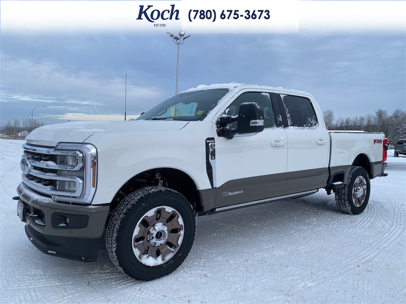 NEW 2026 Ford F-350 Super Duty King Ranch - Star White/marsh Grey Accent Exterior / JAVA LEATHER Interior - $119,768 - Stock #A26018 - VIN 1FT8W3BT8TED18353 - Photo 5