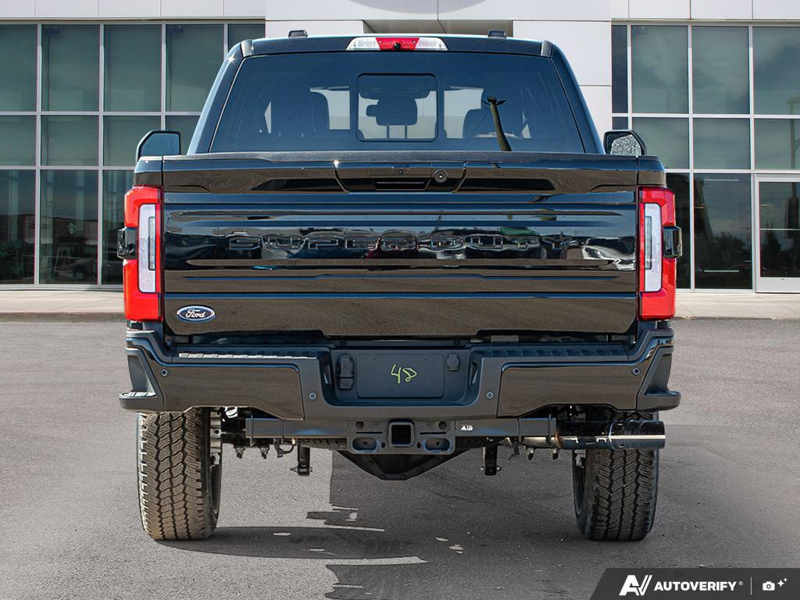 NEW 2026 Ford F-350 Super Duty Platinum - Agate Black Exterior / BLACK ONYX/BLUE LEATHER Interior - $122,298 - Stock #E60572 - VIN 1FT8W3BM9TEE28806 - Photo 5
