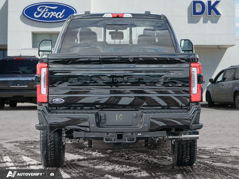 NEW 2026 Ford F-350 Super Duty Platinum - Agate Black Exterior / BLACK ONYX/BLUE LEATHER Interior - $115,261 - Stock #D60311 - VIN 1FT8W3BT6TED85081 - Photo 5