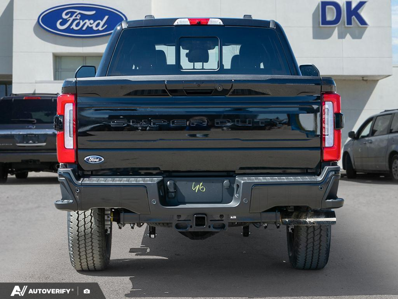 NEW 2026 Ford F-350 Super Duty Platinum - Agate Black Exterior / BLACK ONYX/BLUE LEATHER Interior - $118,435 - Stock #D60434 - VIN 1FT8W3BM6TEE29167 - Photo 5
