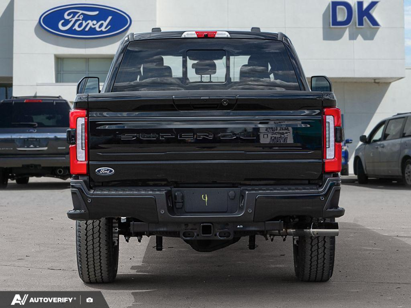 NEW 2026 Ford F-350 Super Duty Platinum - Agate Black Exterior / BLACK ONYX/BLUE LEATHER Interior - $114,915 - Stock #D60436 - VIN 1FT8W3BT6TEE26681 - Photo 5