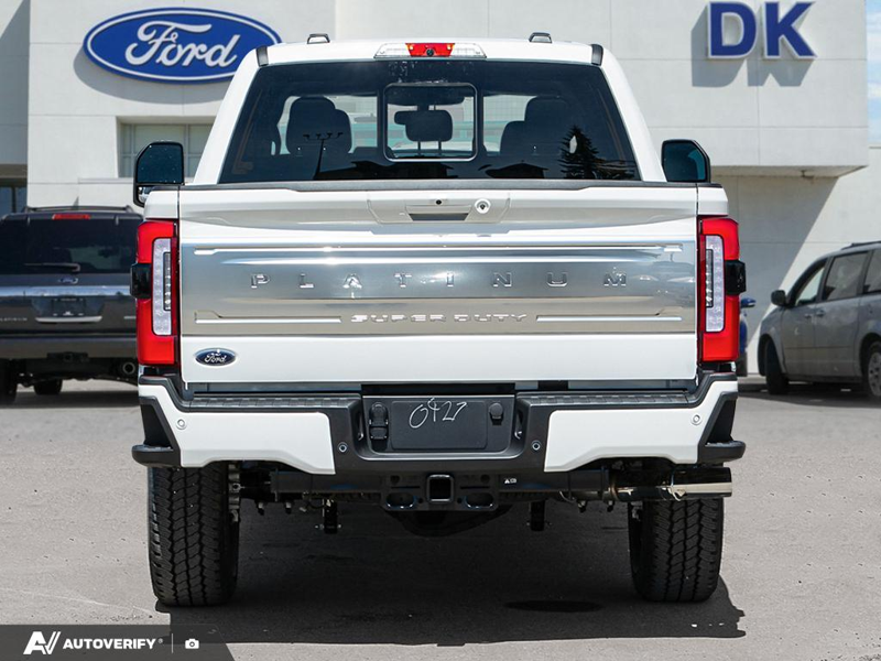 NEW 2026 Ford F-350 Super Duty Platinum - Star White Tri-coat Metallic Exterior / SMOKED TRUFFLE LEATHER Interior - $125,086 - Stock #D60606 - VIN 1FT8W3BM8TEE26769 - Photo 5