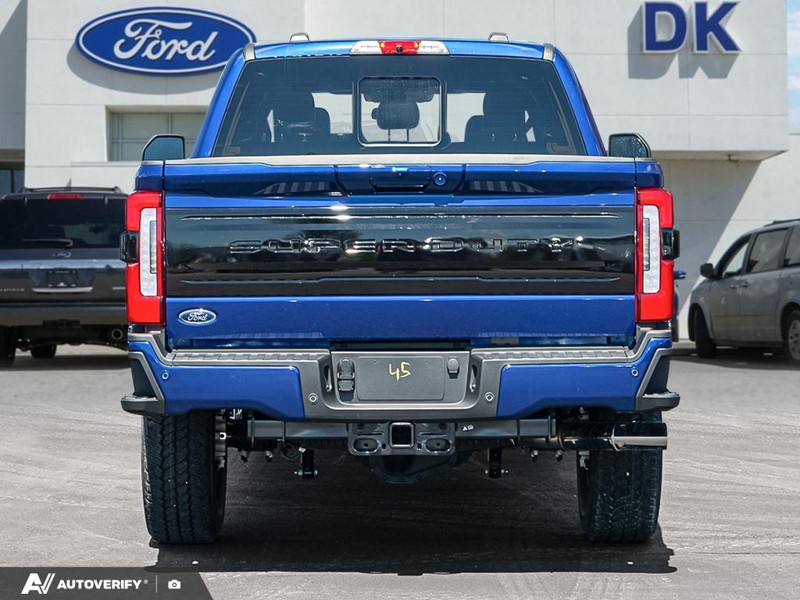 NEW 2026 Ford F-350 Super Duty Platinum - Argon Blue Metallic Exterior / BLACK ONYX/BLUE LEATHER Interior - $115,248 - Stock #D60599 - VIN 1FT8W3BT6TEE88940 - Photo 5