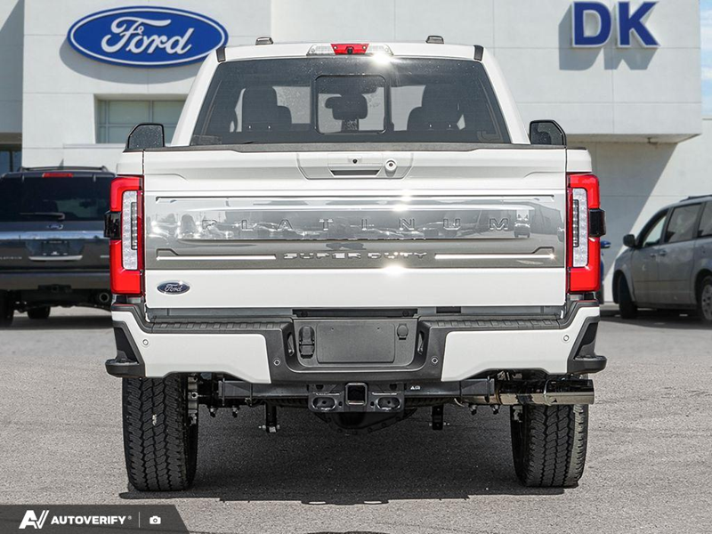 NEW 2026 Ford F-350 Super Duty Platinum - Star White Tri-Coat Exterior / SMOKED TRUFFLE LEATHER Interior - $123,937 - Stock #D60725 - VIN 1FT8W3BM5TEE98755 - Photo 5