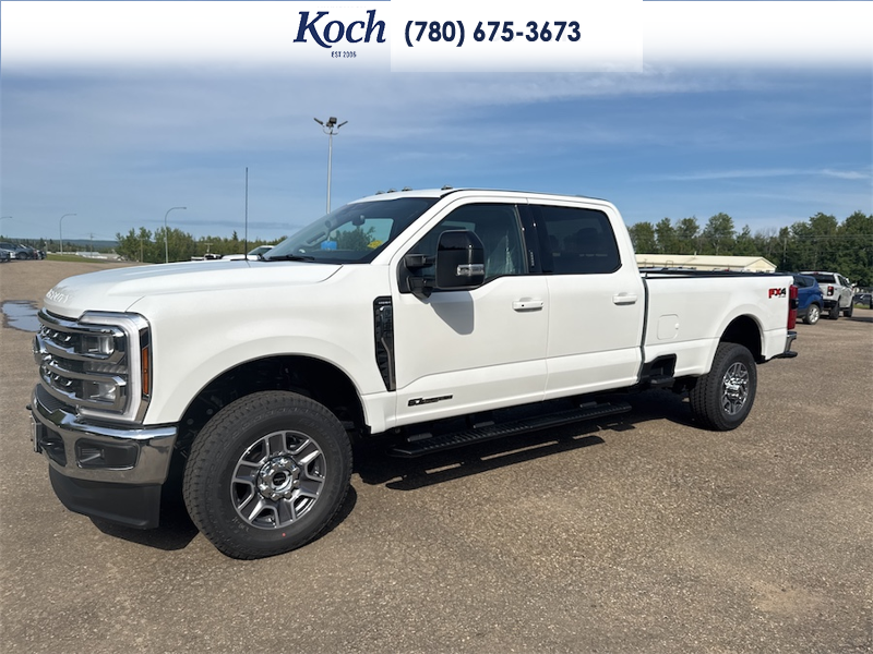 NEW 2026 Ford F-350 Super Duty Lariat - Star White Tri-Coat Exterior / BAJA, FRONT ACTIVEX TRIMMED 40/CONSOLE/40 SEATS Interior - $116,478 - Stock #A26239 - VIN 1FT8W3BT8TEF40116 - Photo 5