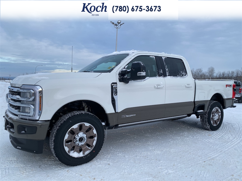 NEW 2026 Ford F-350 Super Duty King Ranch - Star White/marsh Grey Accent Exterior / JAVA LEATHER Interior - $119,768 - Stock #A26018 - VIN 1FT8W3BT8TED18353 - Photo 6